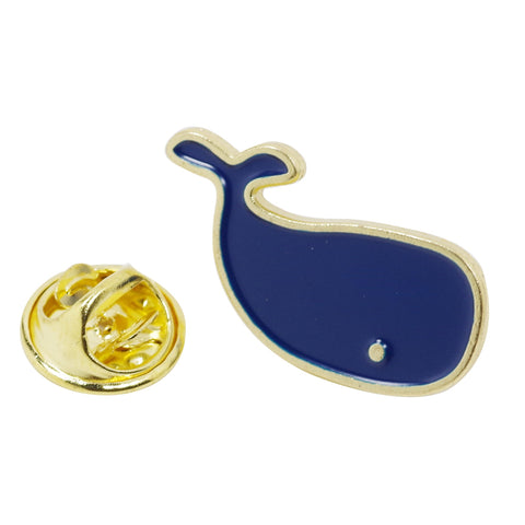 Little Blue Dolphin Enamel Pin With Gift Box