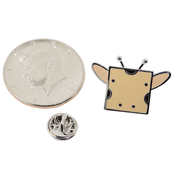 Little Cow Enamel Pin With Gift Box