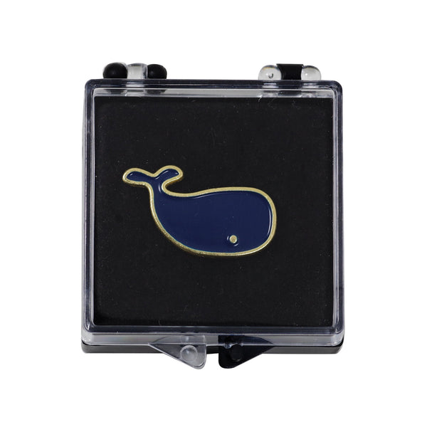 Little Blue Dolphin Enamel Pin With Gift Box