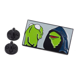 Evil Kermit Enamel Pin With Gift Box