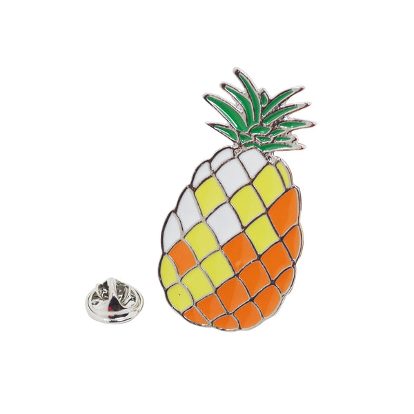 Pineapple Enamel Pin With Gift Box 50mm x 27mm