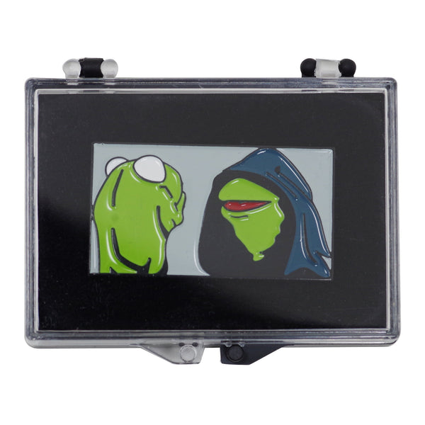 Evil Kermit Enamel Pin With Gift Box