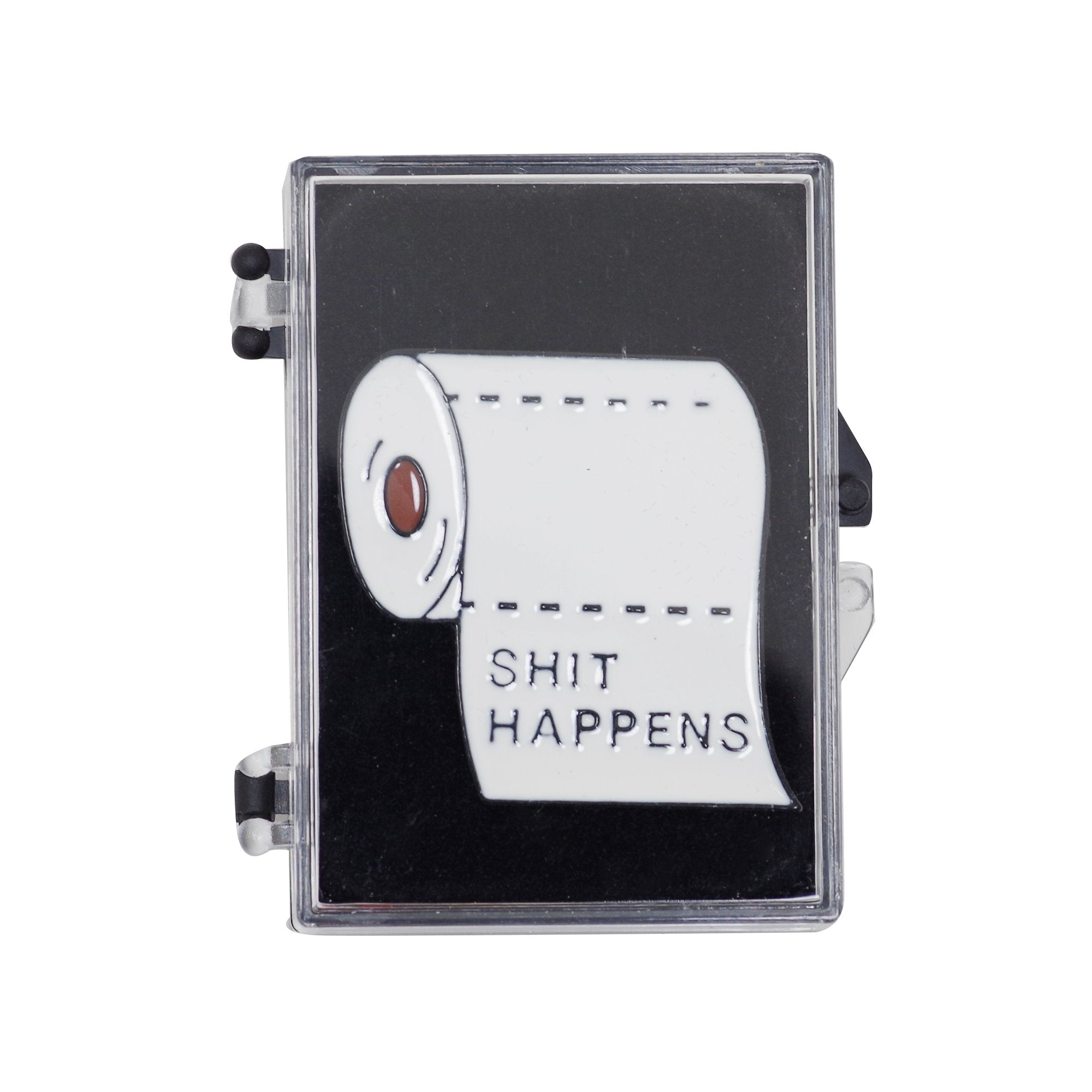 Shit Happiness Shit Well Enamel Pin With Gift Box