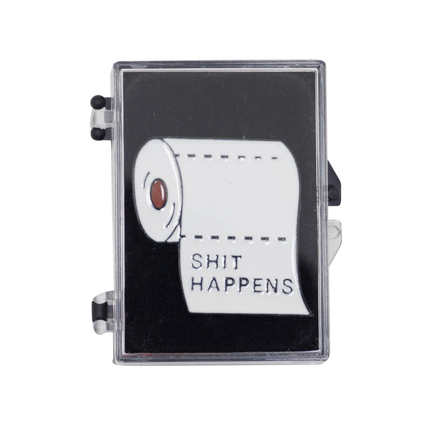 Shit Happiness Shit Well Enamel Pin With Gift Box