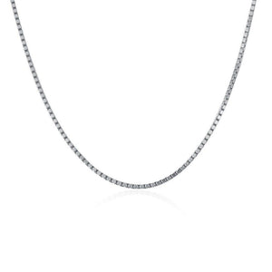 925 Sterling Silver Box Chain Necklace