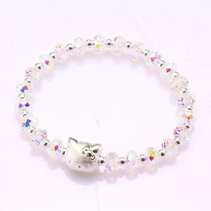 Hello Kitty Bracelet Swarovski Crystal Jewelry Bracelet Birthday Gift