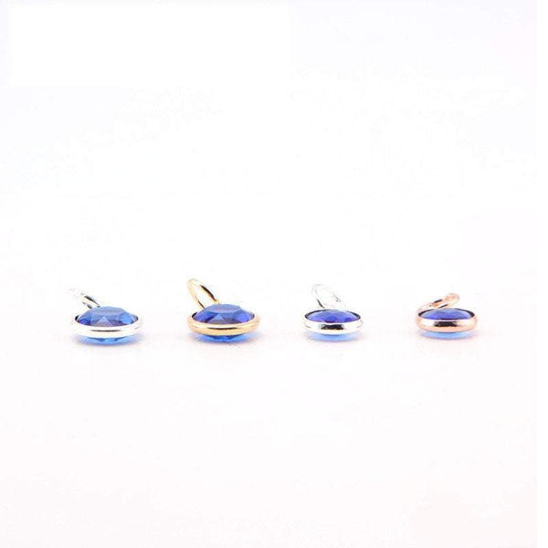 12 Pcs Birthday Month Charm 12mm Bangle accessories