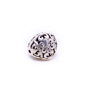 Vintage 925 Sterling Silver Spacer Bead for Jewelry Making