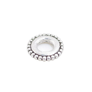 6 Pcs Vintage 925 Sterling Silver Spacer Bead for Jewelry Making