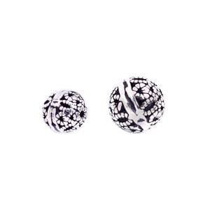 Vintage 925 Sterling Silver Spacer Bead