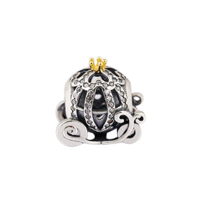 Authentic Pandora Pumpkin Car Bead