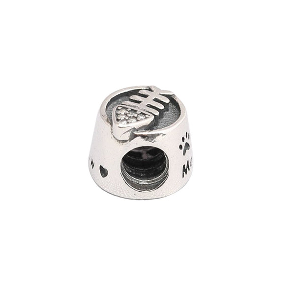 Authentic Pandora Charm Fish Bone Bead