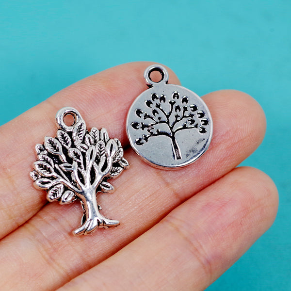 5 Pcs Bulk Wholesale Tree Charm