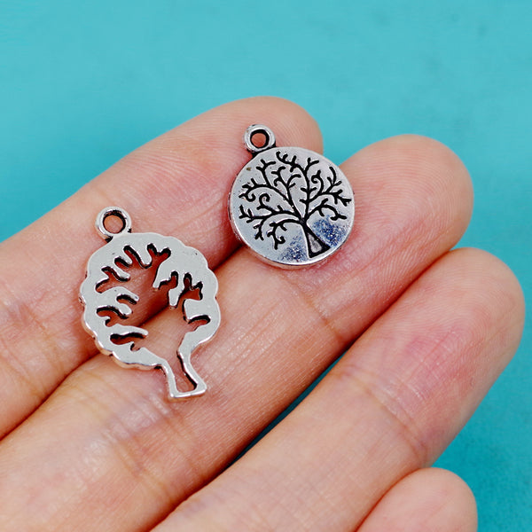 5 Pcs Bulk Wholesale Tree Charm