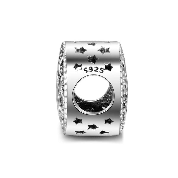 Authentic Pandora Blue Star Charm Spacer Bead