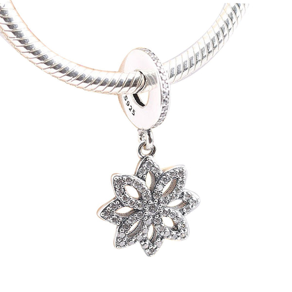 Authentic Pandora Charm Snowflake Bead