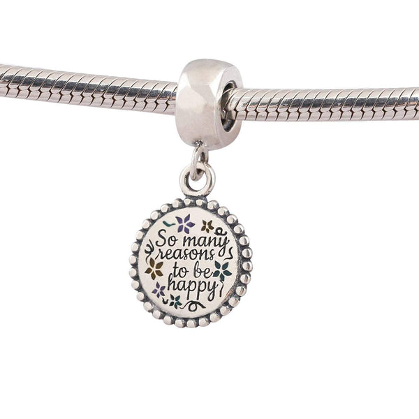 Authentic Pandora Charm - So Many Reasons To Be Happy