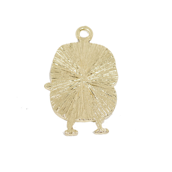 2 Pcs Funny Chick Enamel Charm Craft Supplies