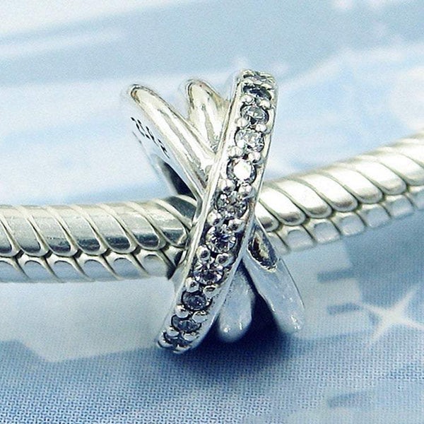 Elegant Pandora Charm 925 Sterling Sliver Spacer Bead Fits Pandora Bracelet