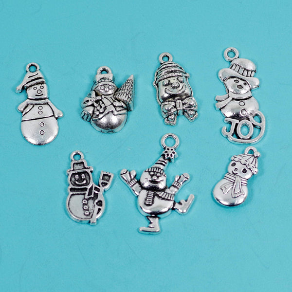 50 Pcs Bulk Wholesale Christmas Charms