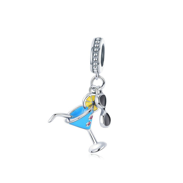 925 Sterling Silver Sunny Day Charm Fits Pandora Bracelet