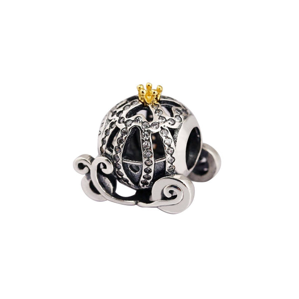 Authentic Pandora Pumpkin Car Bead