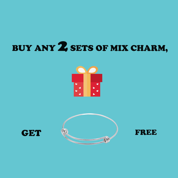 11 Pcs Bulk Wholesale Love Theme Charm Silver Tone