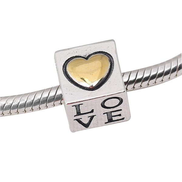 Authentic Pandora Charm Love Heart Bead