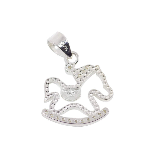 925 Sterling Silver Horse Charm for Jewelry Making