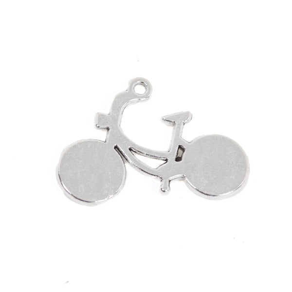 4 Pcs Bike Charm Antique Alloy Jewelry Pendant