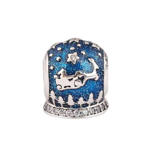 Authentic Pandora Christmas Charm Deer Bead