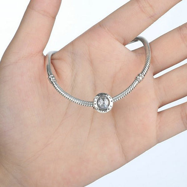 925 Sterling Silver Forever Family Charm Bead for Charm Bracelet Pendant