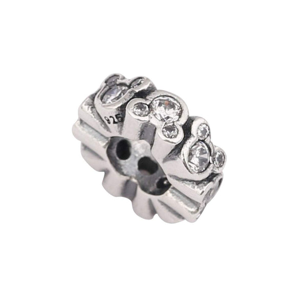 Mickey Mouse Pandora Charm 925 Sterling Sliver Spacer Bead Fits Pandora Bracelet