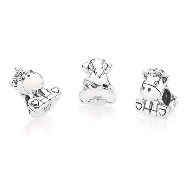 Unicorn Charm 925 Sterling Sliver Charm Fits Pandora Charm European Bracelet