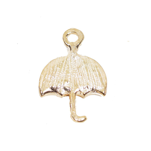 10 Pcs Umbrella Enamel Charm Craft Supplies