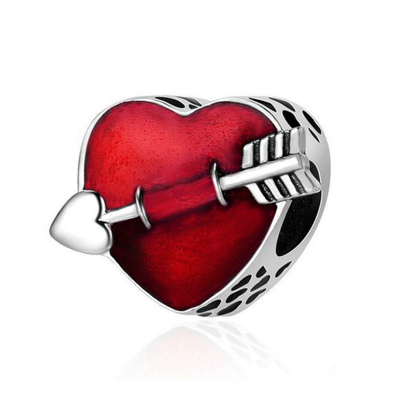 925 Sterling Silver Love Spacer Bead Fits Pandora Bracelet