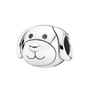 Dog Pandora Charm 925 Sterling Sliver Spacer Bead Fits Pandora Bracelet