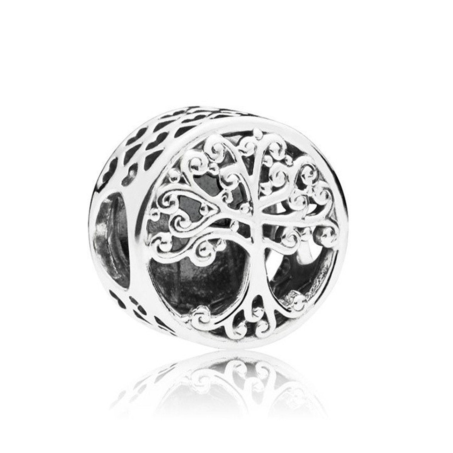 Family Tree Pandora Charm 925 Sterling Sliver Spacer Bead Fits Pandora Bracelet