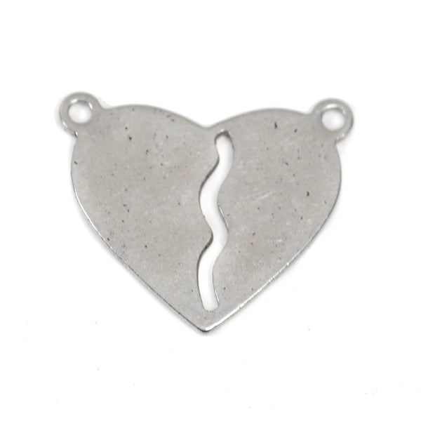 2 Pcs Stainless Steel Charm - Best Friend