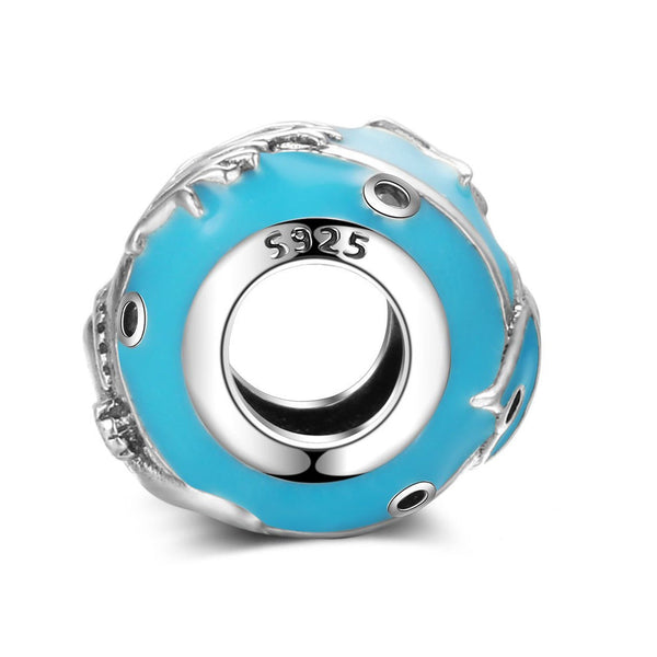 925 Sterling Silver Sea Life Charm Bead Fits Pandora Charm Bracelet Pendant