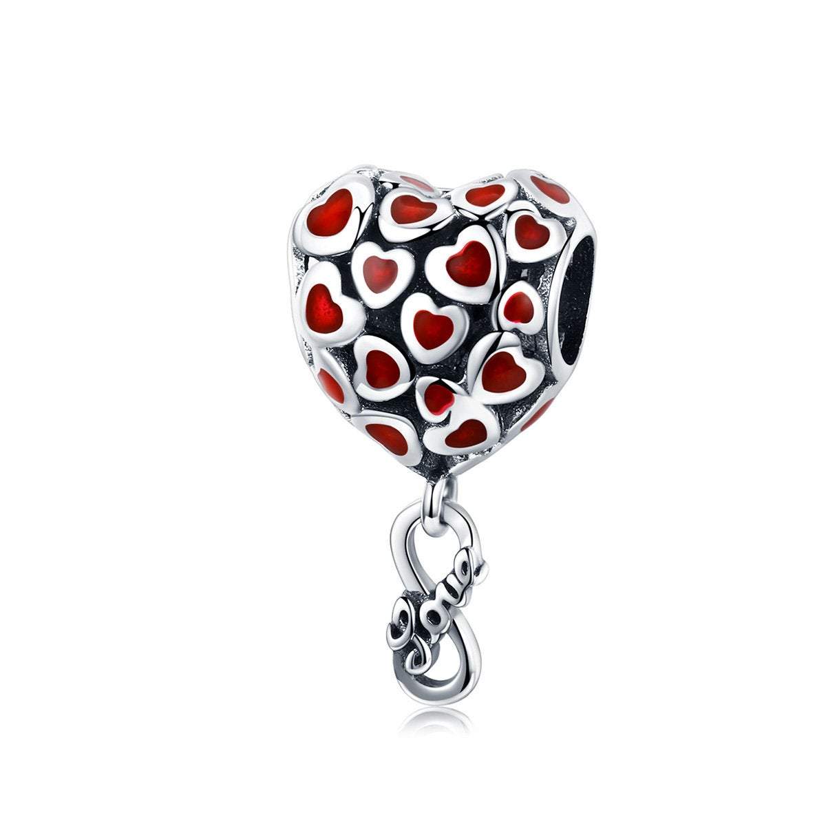 925 Sterling Silver Infinite Love Charm Bead Fits Pandora Charm Bracelet Pendant