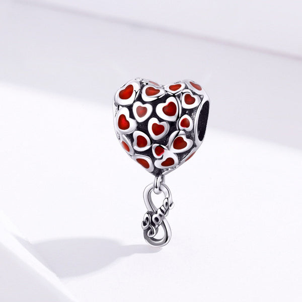 925 Sterling Silver Infinite Love Charm Bead Fits Pandora Charm Bracelet Pendant