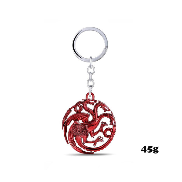 Game of Thrones Dragon Key Chain  House Targaryen Key Chain