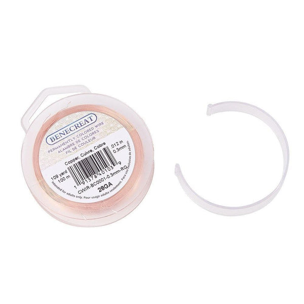 Round Pure Copper Wire Five Color Available For Jewelry Making