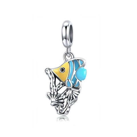 925 Sterling Silver Sea Life Bead Charm Fits Pandora Charm Bracelet Pendant